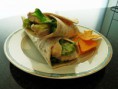 Wraps Au Poulet Et Sauce César